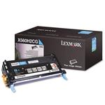 Cyan lasertoner X560 XL - Lexmark - 10.000 sider
